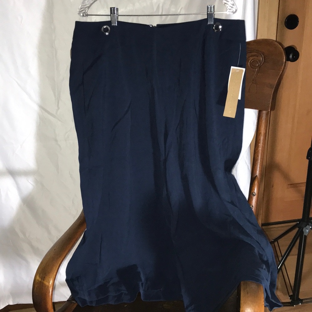 Sz 18W Rachel Roy Curvy Collection Wide Leg Capri Pants